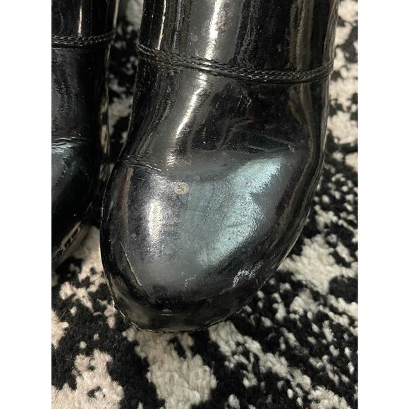 Dansko Patent Leather Clogs Women's Sz 39 - Picture 7 of 11